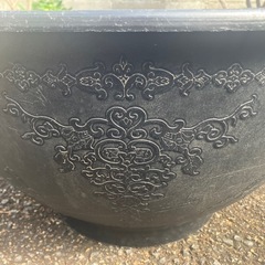 特大睡蓮鉢【中古】の画像
