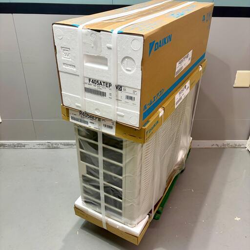 T2　ダイキン エアコン 4.0Ｋ　14畳程度  2025年モデル S405ATEP-W　 (室外機　R405AEP)　単相200V　