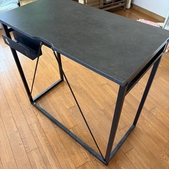 LOWYAデスク　ダークグレーの画像