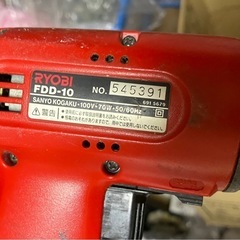 【引渡者決定】RYOBI FDD-10 インパクトドライバーの画像