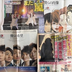 【嵐】雑誌・パンフレット・新聞セット(25部)の画像