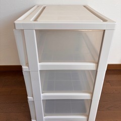 プラケース ３段 テンマ 天馬 クローゼット収納　引き出し チェストの画像