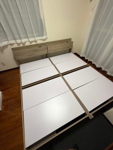 シングルベッドフレーム2個セット (FH) 首里のベッド《シングル