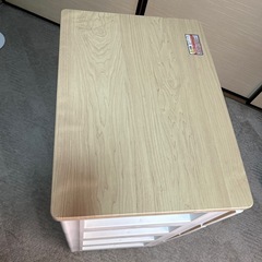 アイリスオーヤマ ウッドトップチェストの画像