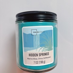 アロマキャンドル　Mainstays Hidden Springsの画像