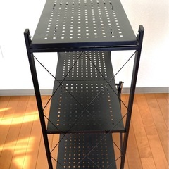 【美品】スチールラック 　高さ89   幅71   奥行38 の画像