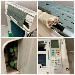 X2 ハイセンス Hisense   2.2Ｋ　エアコン　HA-S22DE9-W     6畳程度  単相100V 　2021年製　40221H06　ジの画像