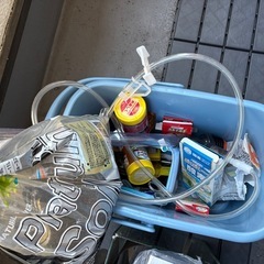 60センチ縁無し水槽　LED照明　お世話セットの画像