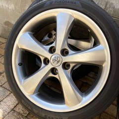 マークX  GRX120  純正アルミホイール 18インチの画像