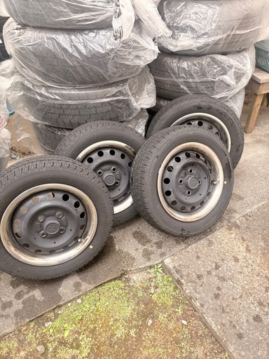 【決まりました】155/65R13タイヤホイール4本