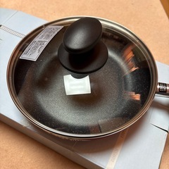 和平フレイズ　20cm アルミニウム合金 蓋付きフライパンの画像