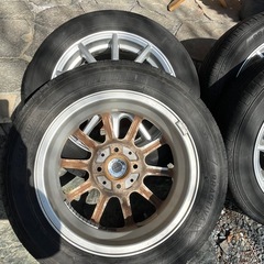 smart アルミホイール　4本　タイヤ付きの画像