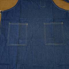 【新品】作業用デニムエプロンの画像