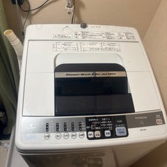 HITACHI洗濯機7kgの画像