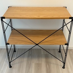 【引き取り限定】無印良品 ステンレスユニットシェルフ の画像