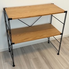 【引き取り限定】無印良品 ステンレスユニットシェルフ の画像