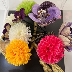 和装　髪飾り2点セットの画像