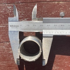 ステンレス製　ニップル　８本　中古の画像