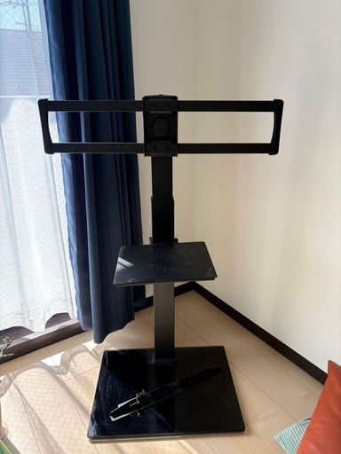 Perlegear テレビスタンド 壁寄せ ハイタイプ テレビ台 (ナオーヌ