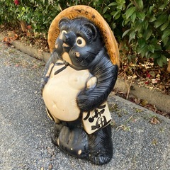 たぬき置物2の画像