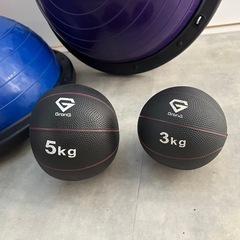 バランスボール　ストレッチポール　バランスドーム　ウェイトボールの画像