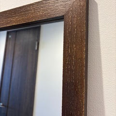 アンティーク調全身ミラーの画像