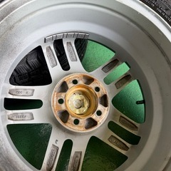 スタッドレス　ウェッズ　15インチアルミホイール　ウィッシュ　195/65/15の画像