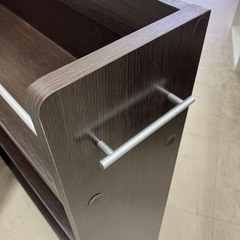 石2602-1210 押入れ収納　キャスター付きワゴン① キズ汚れ有りの画像