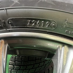 スタッドレスつきアルミホイール  15インチの画像