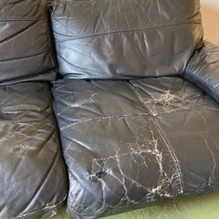 本革ソファの画像