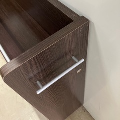 石2602-1211 押入れ収納　キャスター付きワゴン② キズ汚れ有りの画像