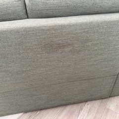 ニトリ 2人掛けソファ Nポケット A12 H-Hi DR-GGR｜2023年購入｜定価97,990円の画像