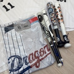 ドラゴンズ　グッズ　応援　Dragons Tシャツ　ドアラ　バッドの画像