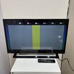⭐️TOSHIBA⭐️液晶テレビ 2019年 32インチ リモコン付き 大阪市近郊配送無料の画像