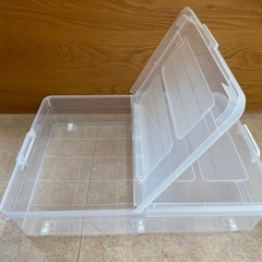 ☆プラ製収納ケース キャスター付きの画像