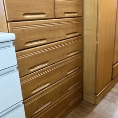 【軽トラ無料貸し出し】取れに来れる方限定 アルファタカバ 7段チェストの画像