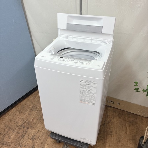 【?買取市場 6ヶ月保証】S364 ⭐ 東芝｜TOSHIBA 洗濯機（洗濯4.5㎏) 22年製 AW-45GA2 ⭐動作確認済⭐クリー