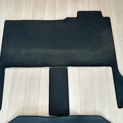 30系 アルファード/ヴェルファイア専用 ラグマット3点セット（表面ラバー、裏面フェルト仕様）の画像