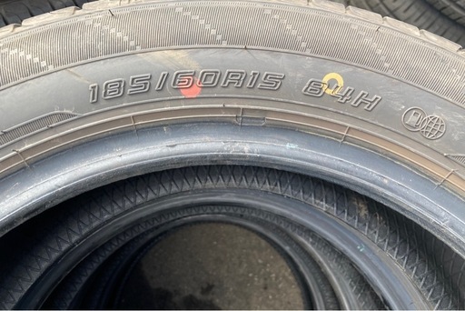 【お取引決まりました】DUNLOP 185/60R15 25年製 夏タイヤ