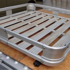 デリカd5  三菱純正　アルミ　ルーフキャリアの画像