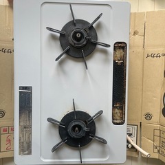 都市ガス用 2口ガスコンロの画像