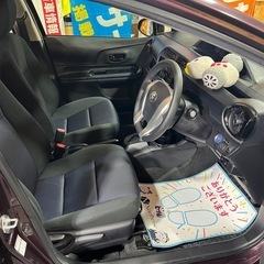 トヨタ　アクア　平成27年　2.8万キロ　1.5S ワンオーナー　純正オーディオ　一時抹消の画像