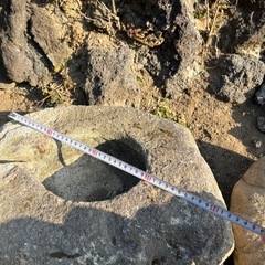 つくばい石　手水鉢？の画像