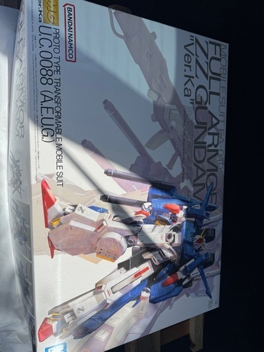 作りました。MG フルアーマーZ Z   カトキ　ガンプラ　