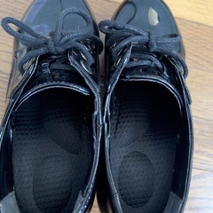 卒業式     入学式 フォーマル ブーツ ヒール ブラックSの画像