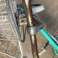 女の子用自転車の画像