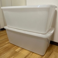 0円★衣装ケース2個セットの画像