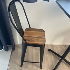 【急募・今日取りに来ていただける方】カフェテーブル・イスセットの画像