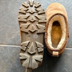 22cm ムートンブーツ 羊毛　の画像