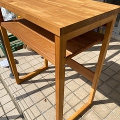 天然木の机　綺麗です　〇円です！の画像